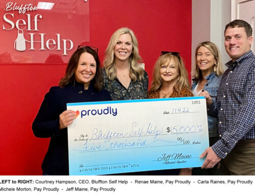 Pay Proudly Donates $5,000 to Bluffton Self Help